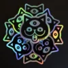 Holographic Third Eye Cat