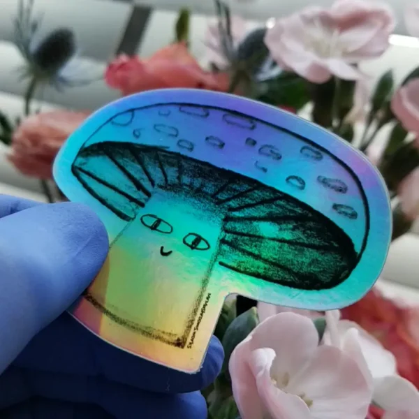Mr. Mushrooms Holographic